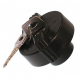 Fuel filler cap with keys