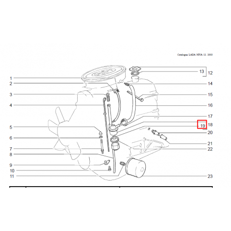 Segment racleur d'huile