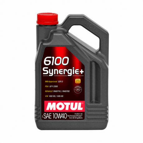 Huile Motul 6100 Synergie+ 10W40 (5L)