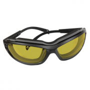 GYS Lunettes de protection luxe jaune - brochable