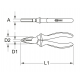 Ks Tools Pince coupante diagonale ULTIMATE®, L.165 mm