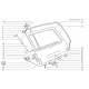 Cable rigide d'ouverture de coffre 1700