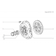 Kit Embrayage 200mm 1600/1700