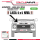 Bande autocollante capot Lada Niva 4x4