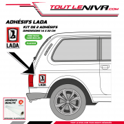 Autocollants Lada Vintage