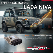 Reprogrammation Moteur Lada Niva 1.7i (2010+)